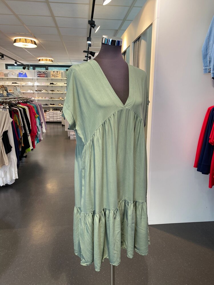 Paris Dress- Olive 28970 *ONE SIZE