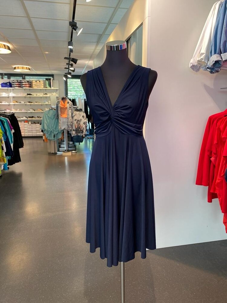 Paris Navy Blue Dress -7080 *ONE SIZE