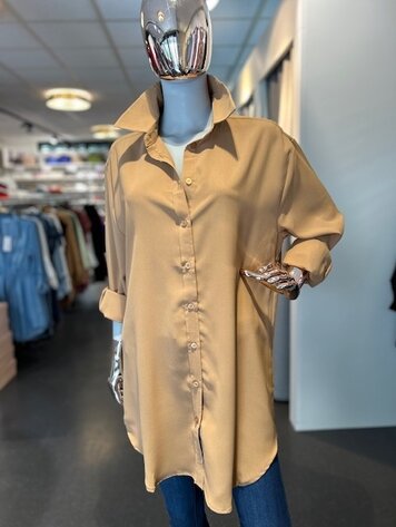 Long Blouse R950350 Camel