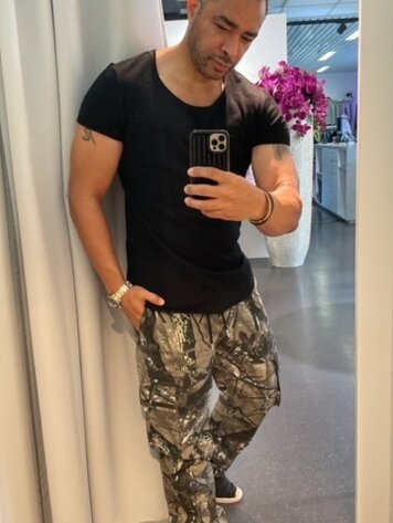 Paris Camo Pants -BM1990-37