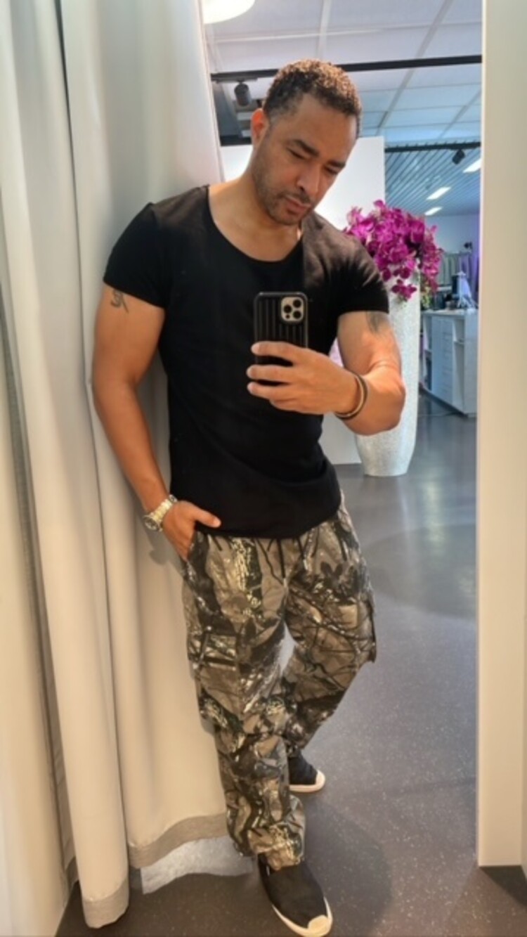 Paris Camo Pants -BM1990-37