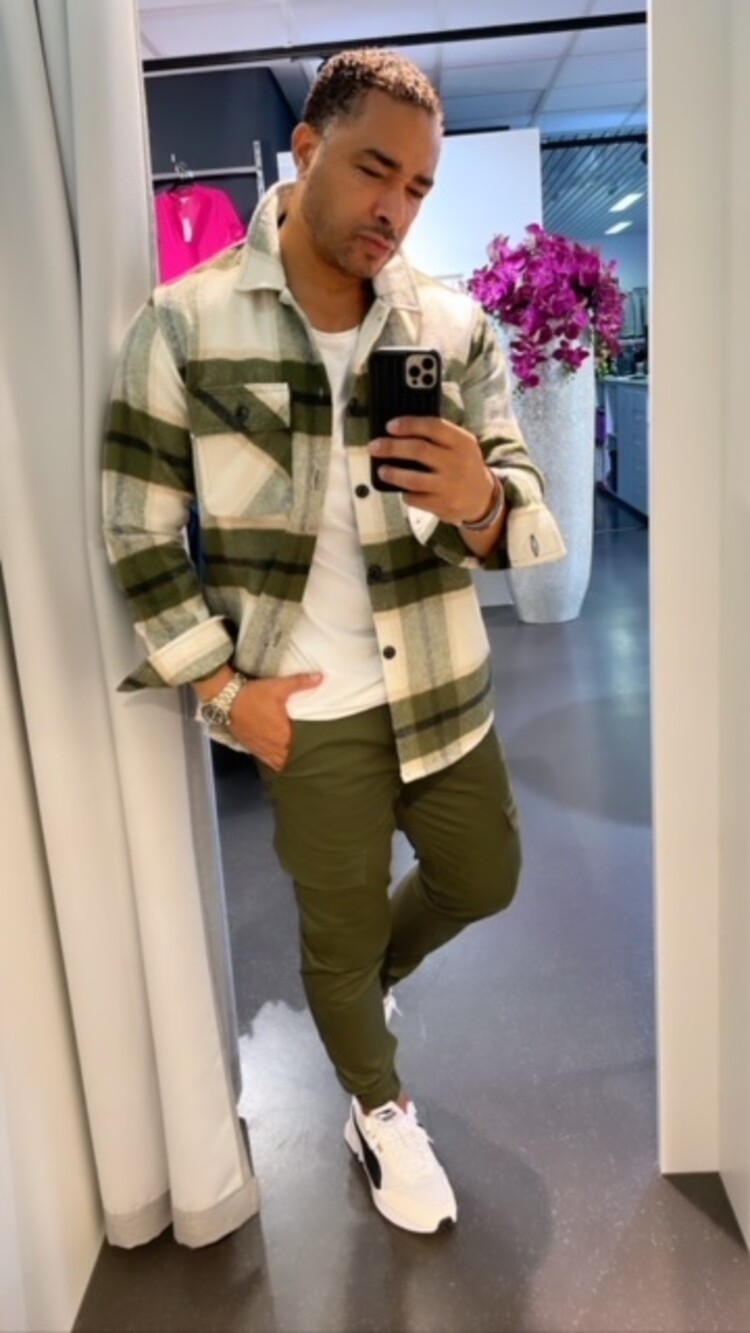 Paris Holz Jacket- Green 160E11-2