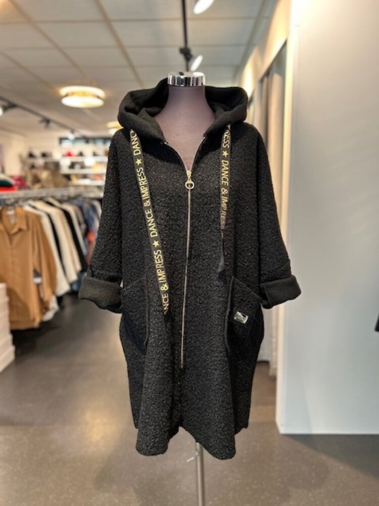 Germany Star Teddy Bear Jacket-Black