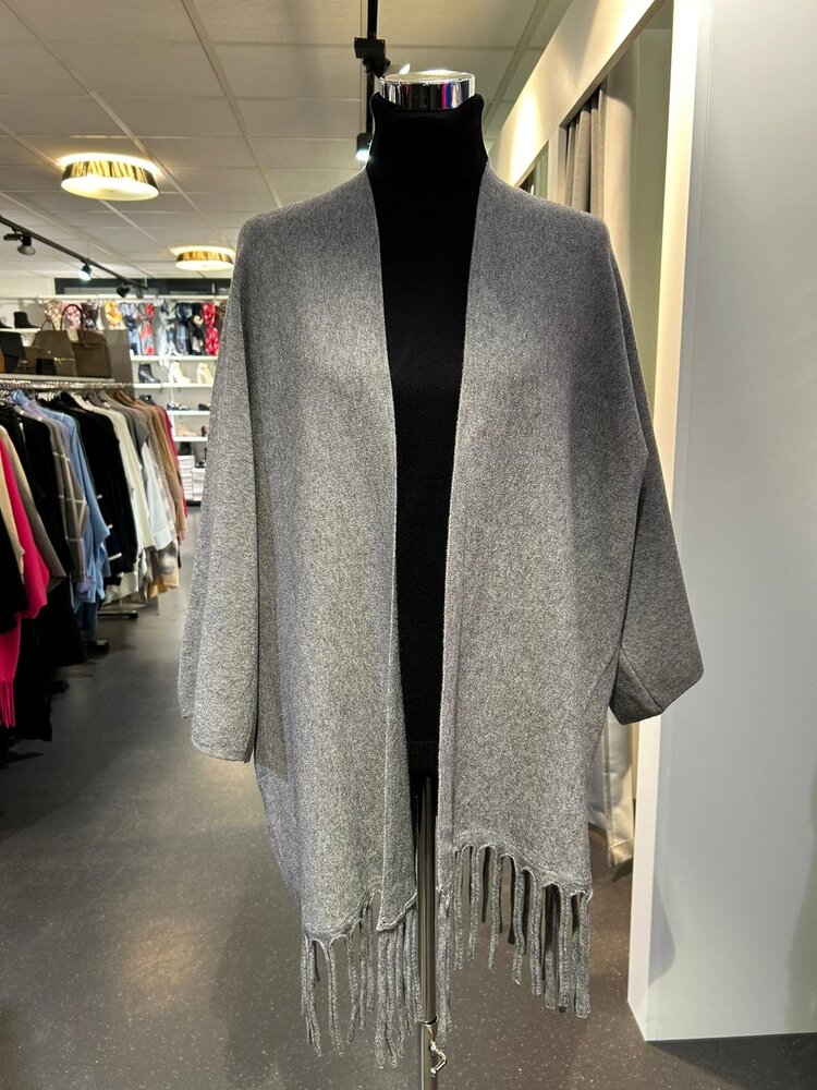 Germany Boho Poncho Grey Design