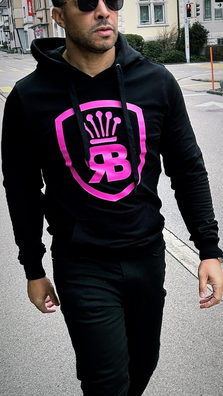 Robeaux Robeaux Hoodie Black/Fuschsia
