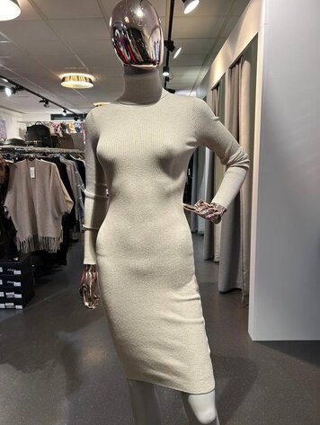 Paris Sweater Dress Beige ZS2090