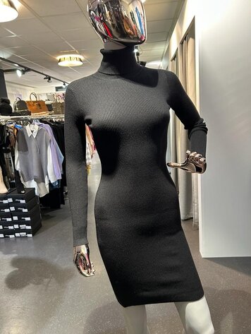 Paris Sweater Dress Black ZS2090