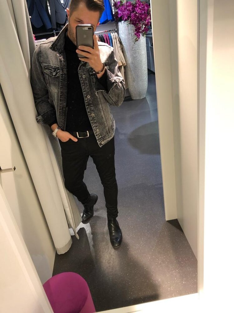 Jeans jacket grey CA 524