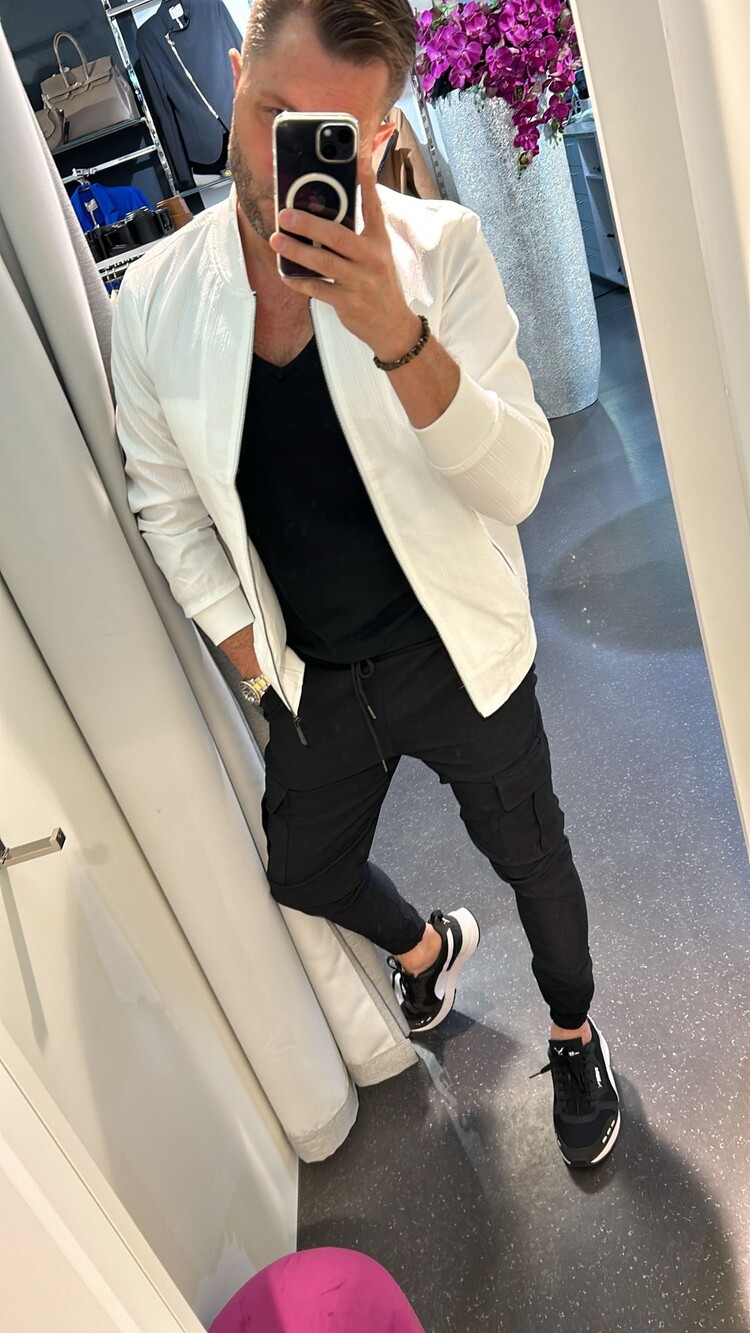 Paris Light Weight Jacket- White ART7701