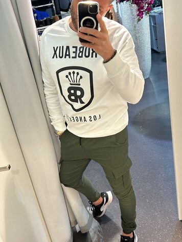 Paris Cargo Joggers Olive -ART1838