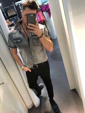 Robeaux CA-646RBX Jeans Hemd