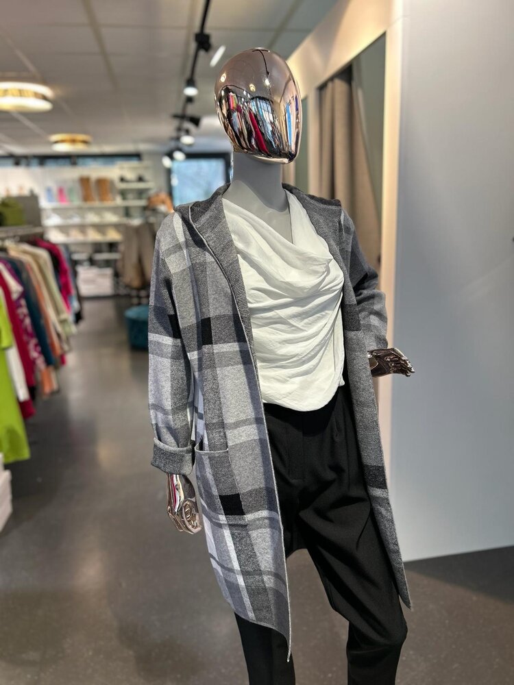 Paris Cardigan- Grey SH-J2385