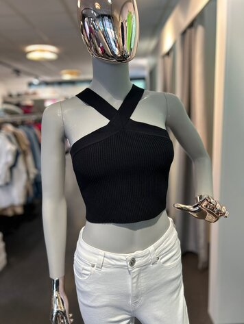 USA Sculpt & Comfy Knit Top 90154 Black