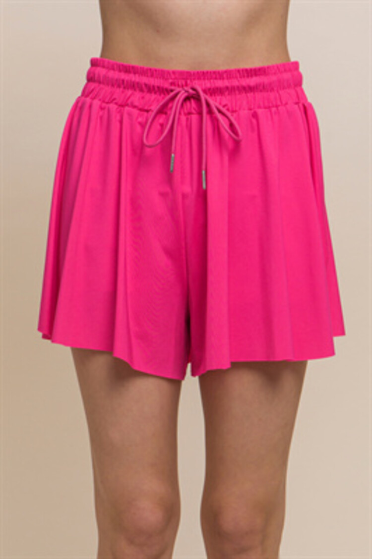 USA 4 Way Stretch Shorts 6804- Pink