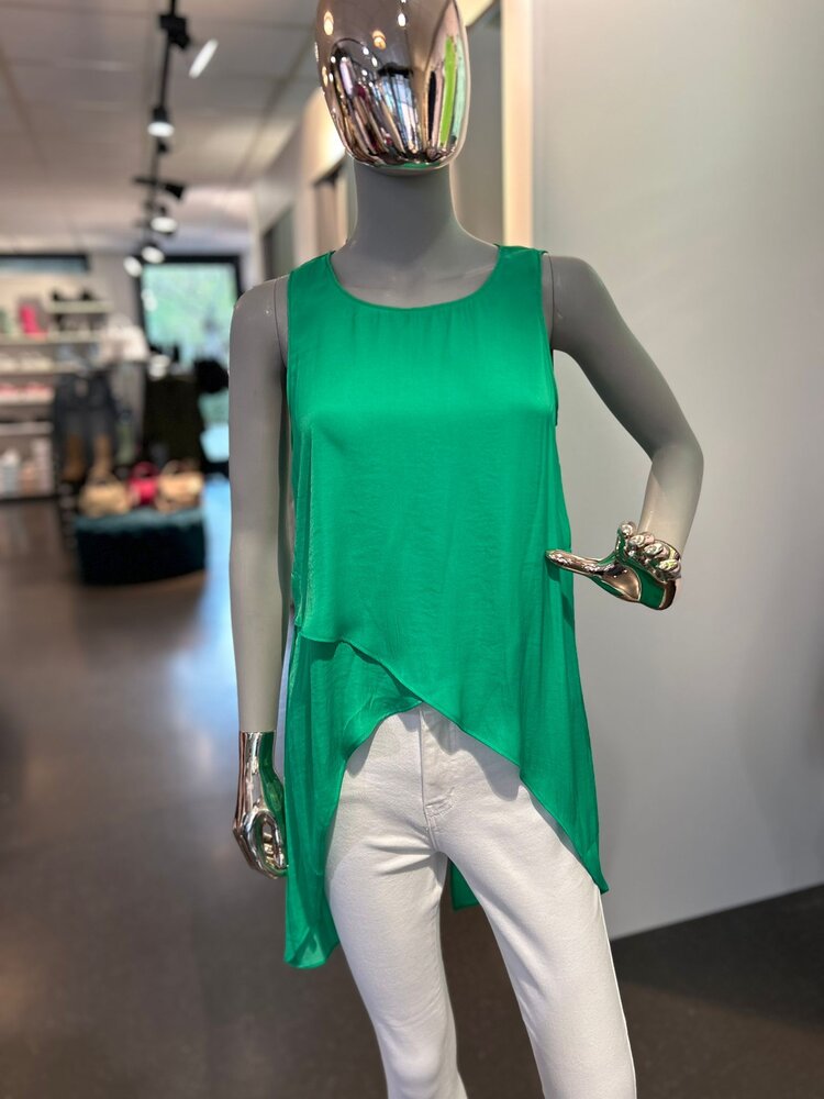 Asymmetrical Top AT117102-  Green