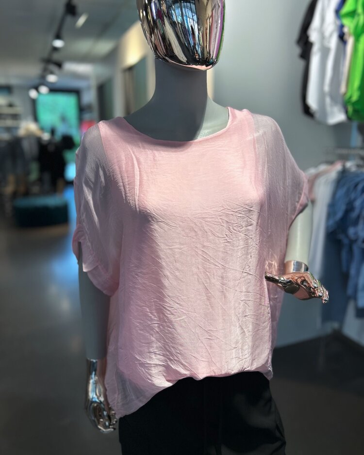 USA Silk Top 6146- Pink