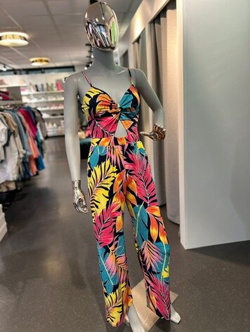 USA Super Stretch Jump Suit- Tropical Dream