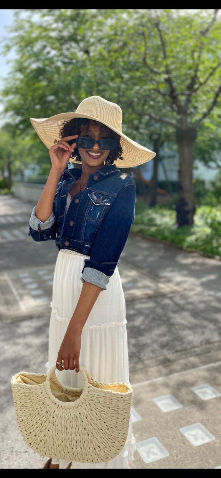 USA Boho Dress Long-4824DM