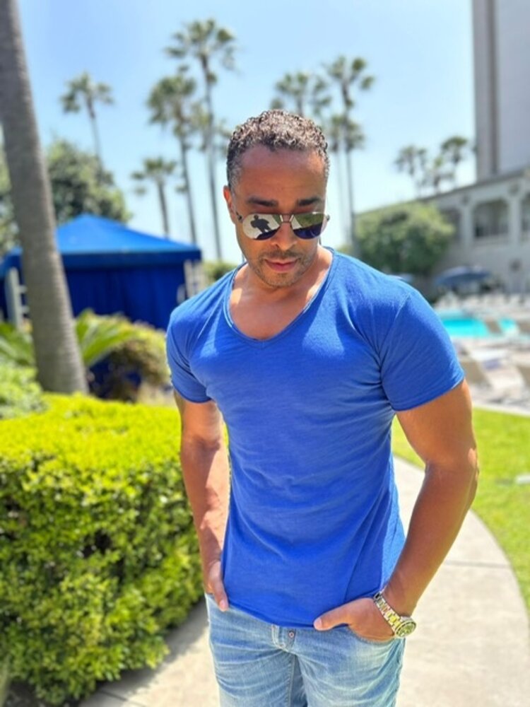 Robeaux Robeaux V Neck T Shirt- #51 Royal Blue