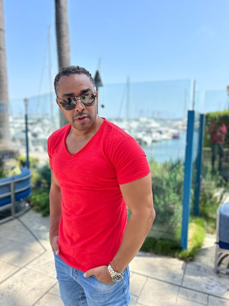 Robeaux Robeaux V- Neck T Shirt - #70 Ferrari Red