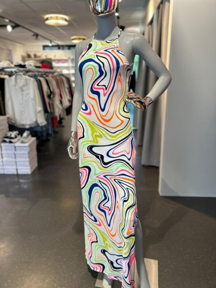 USA Summer White/Multicolored Dress