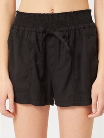 USA Tencel Shorts- Black 6775PY