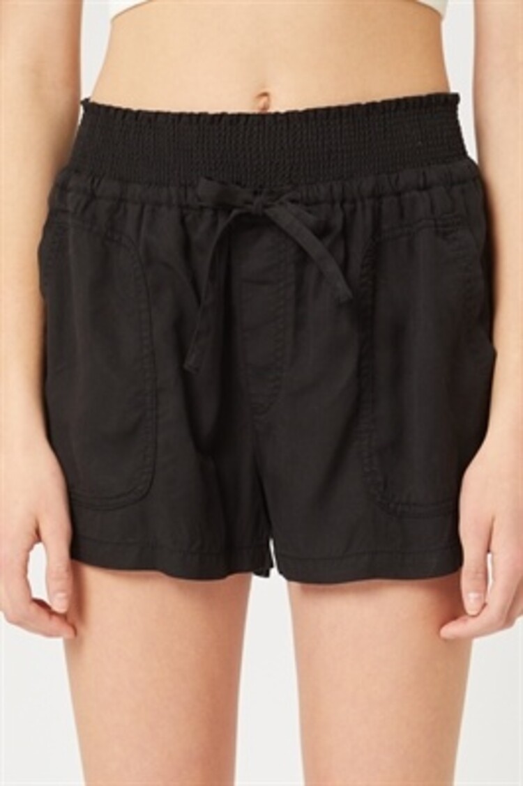 USA Tencel Shorts- Black 6775PY