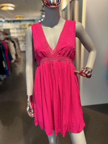 USA Rayon Dress 4889DN fuchsia