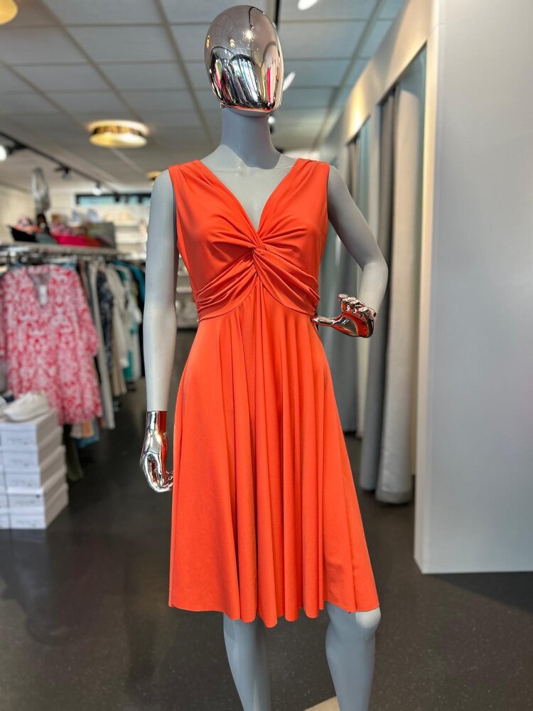 Orange Dress -7080 *ONE SIZE