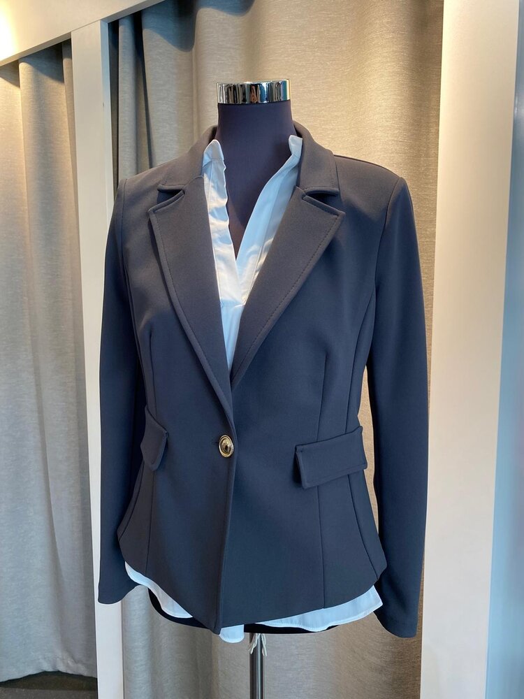 Italy Rina Blazer Classic- Grey