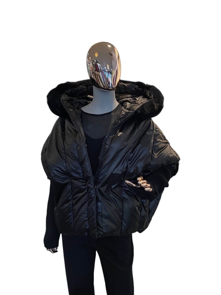 Germany Premium Down Jacket- Black