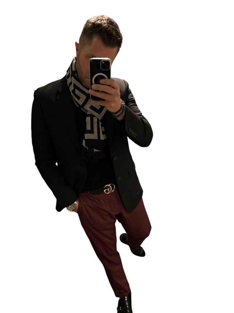 Italy Sports Blazer- Black FR838