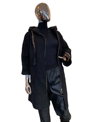 Germany Star Teddy Bear Jacket-Black