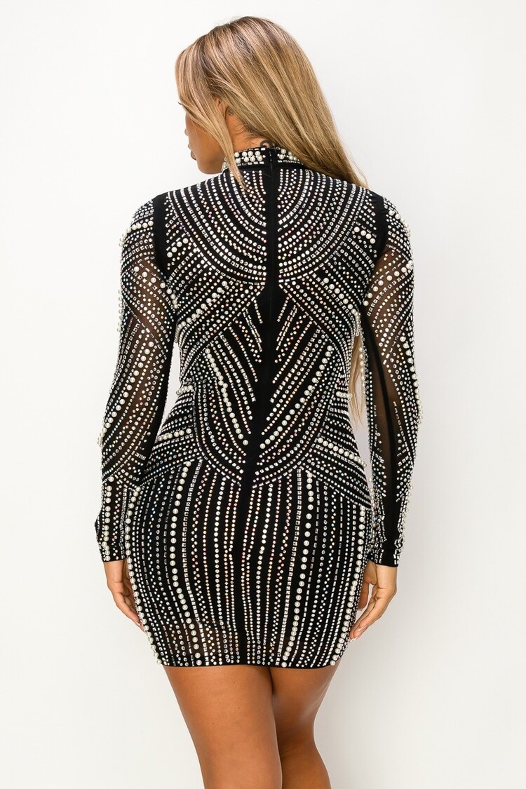 USA Bling Pearl Dress