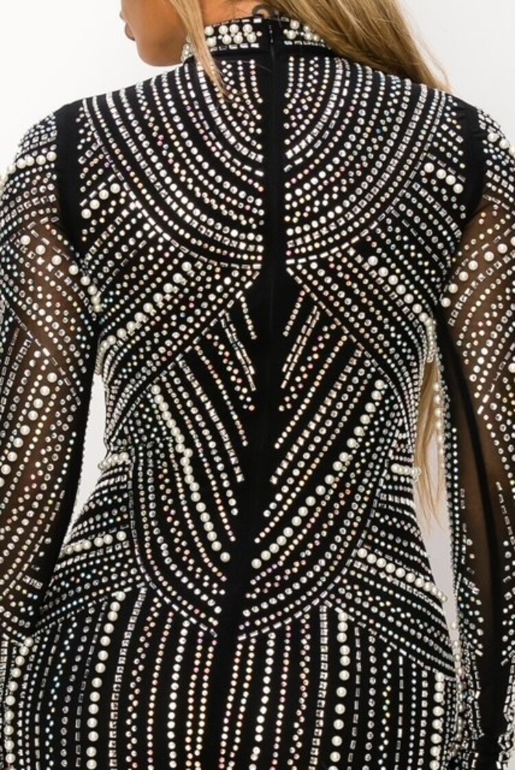 USA Bling Pearl Dress