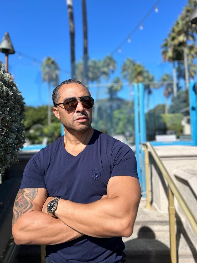 Robeaux Robeaux V Neck Classic- Navy Blue