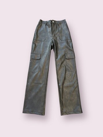 USA Vegan Leather Pants 6956