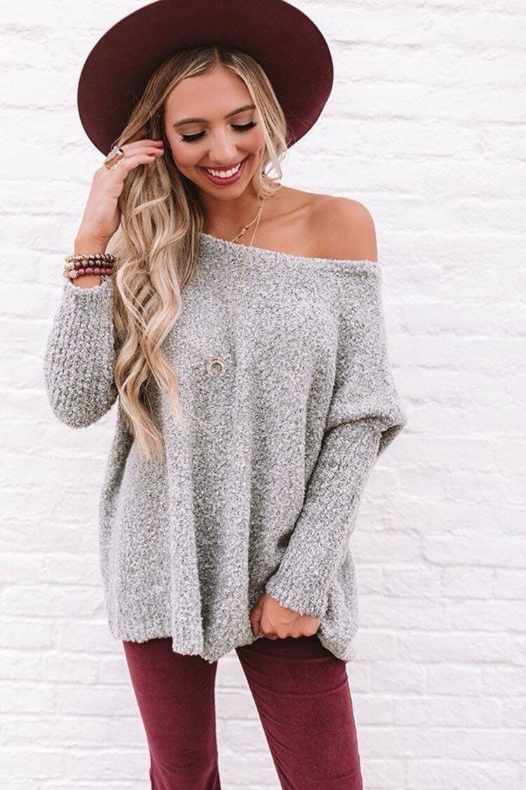 USA Grey Sweater-X12005