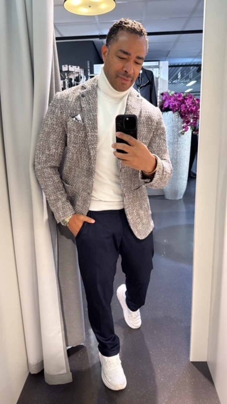 Italy Sports Blazer- Camel Tweed LM239