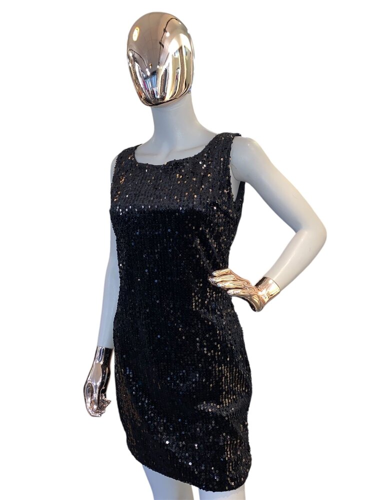 Italy Italain Sequin dress- ONE SIZE