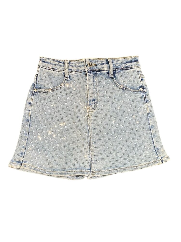 USA Bling Shorts/Skirt-Blue - NR3015