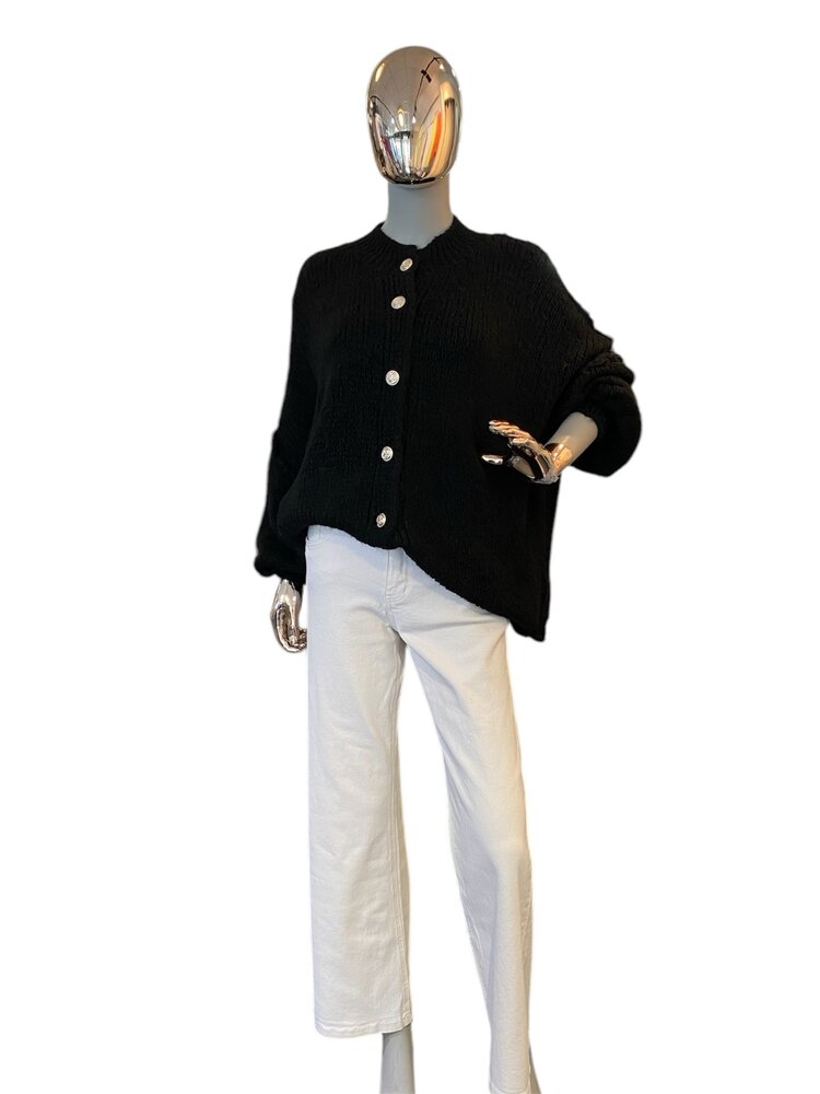 Paris Wide Leg Stretch Jeans - White JP8322-2