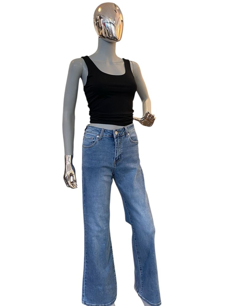 Paris Jeans Wide Leg - Blau JP8290