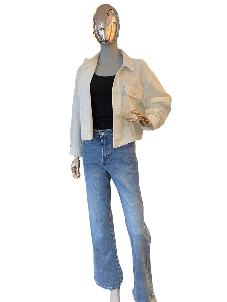 Paris Jeans Wide Leg - Blau JP8290