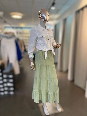 USA Rayon Skirt- Moss 7289 SH