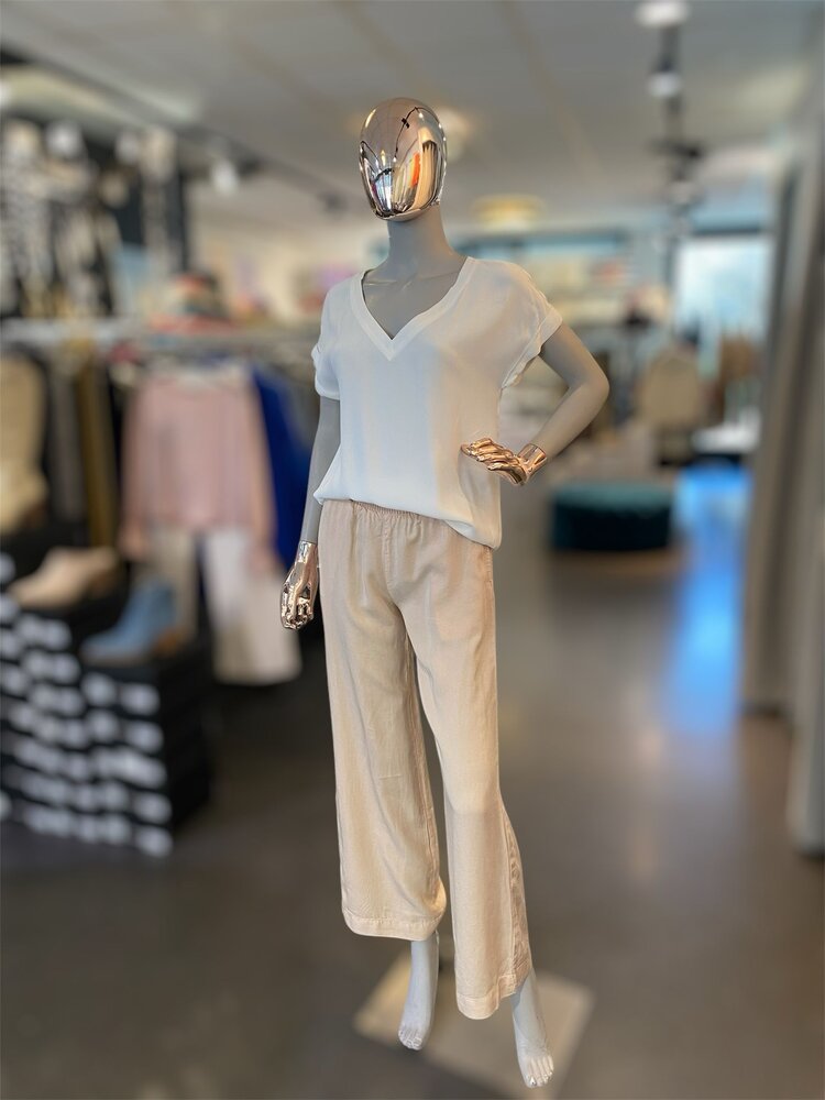 USA Tencel Pants-Khaki 6913 PN