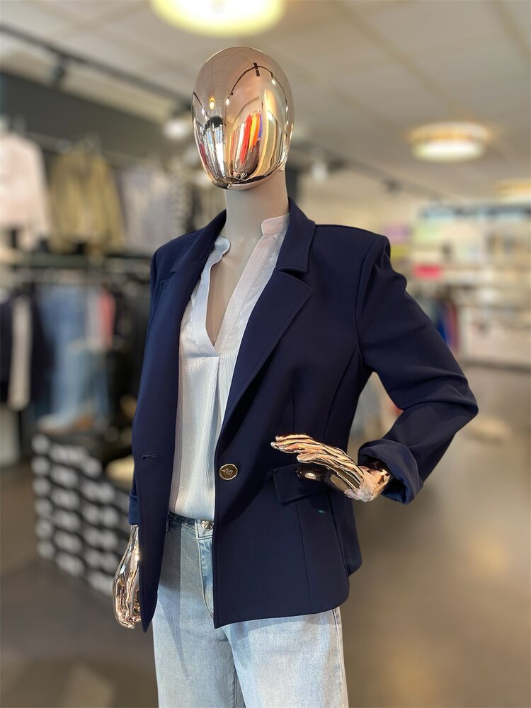 Italy Rina Blazer Classic- Navy