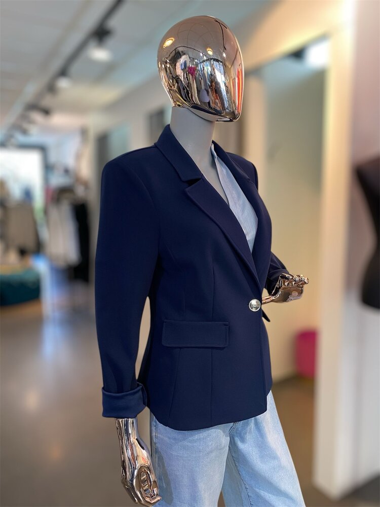 Italy Rina Blazer Classic- Navy