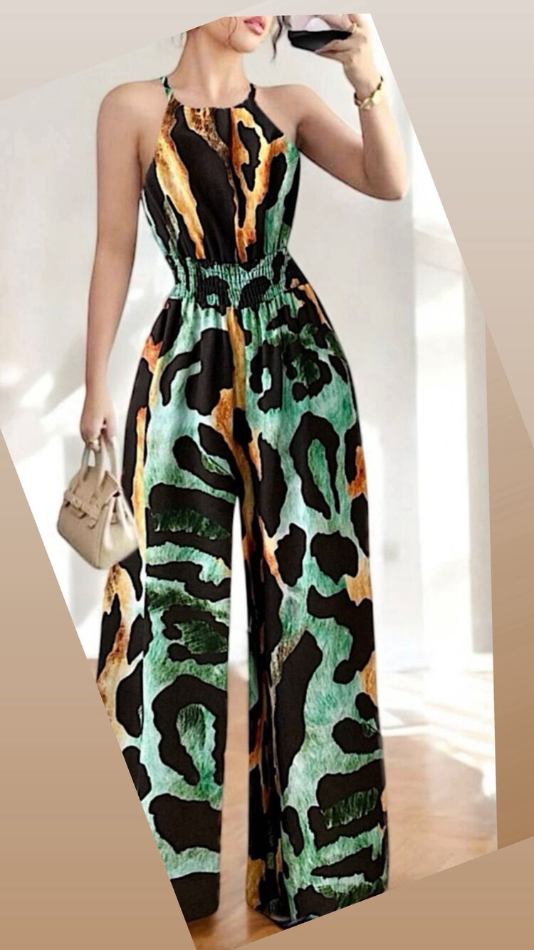 Paris Jumpsuit- Sahara Oasis