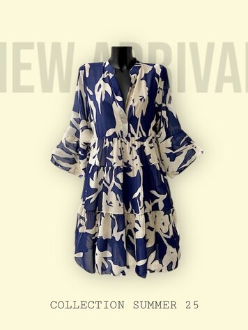 Dress Romantic- Navy